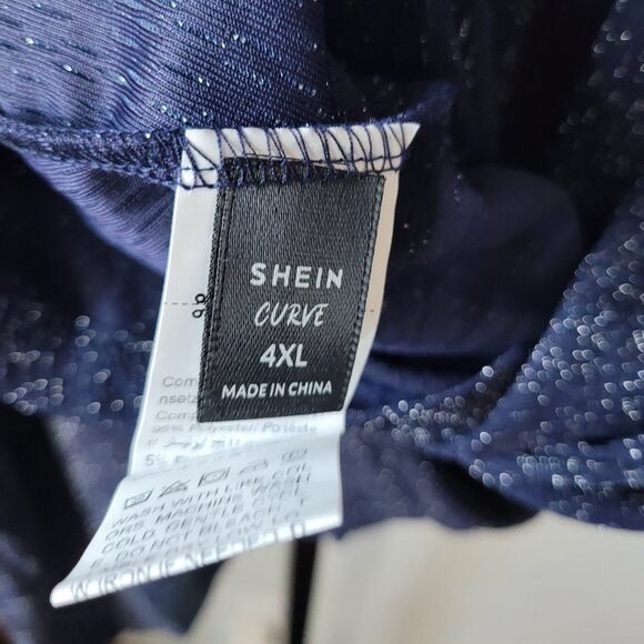 NWOT Shein Curve Cold Shoulder Top - Picture 4 of 10